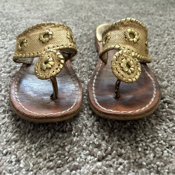 Gold and Burlap Jack Rodgers - Picture 7 of 11